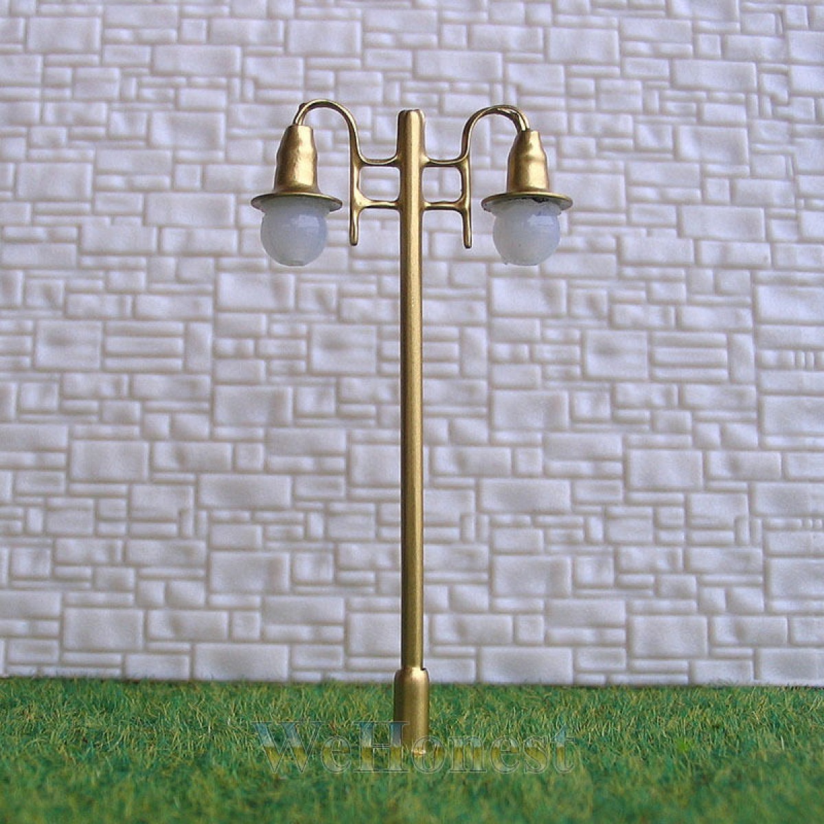 3  x OO / HO Scale Model Train Lamps Railroad Lamp posts 12V Street Lights #G006